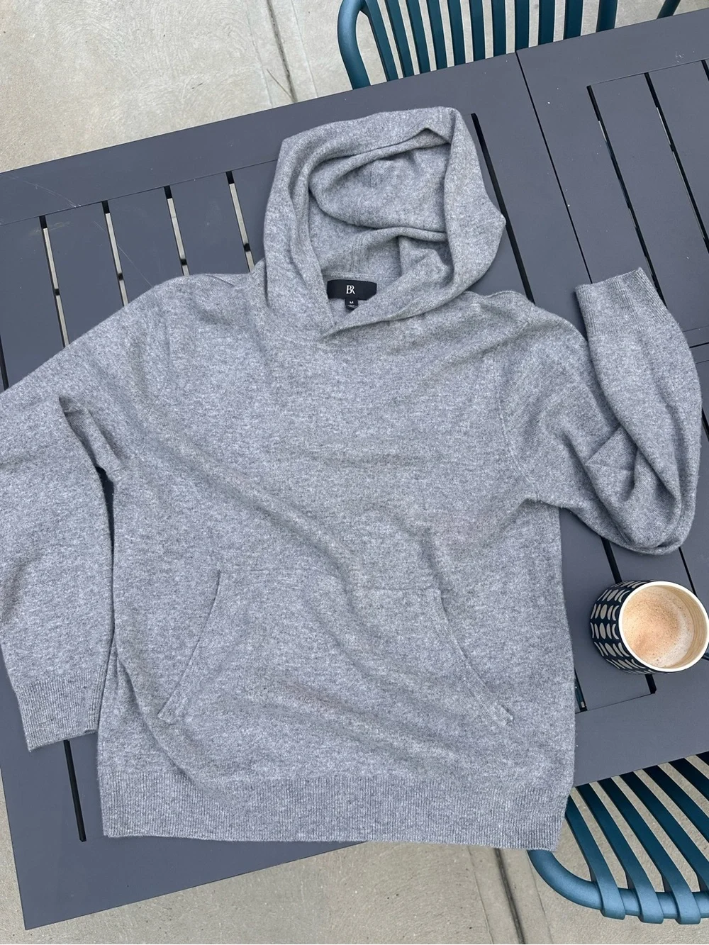 Banana Republic cashmere hoodie sweater - Men’s M